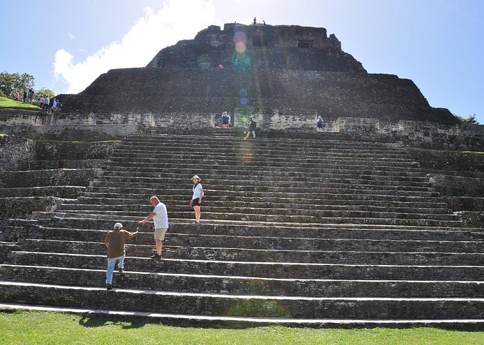 Explore Xunantunich Ruins and Jaguar Paw Cave Tubing from Hopkins